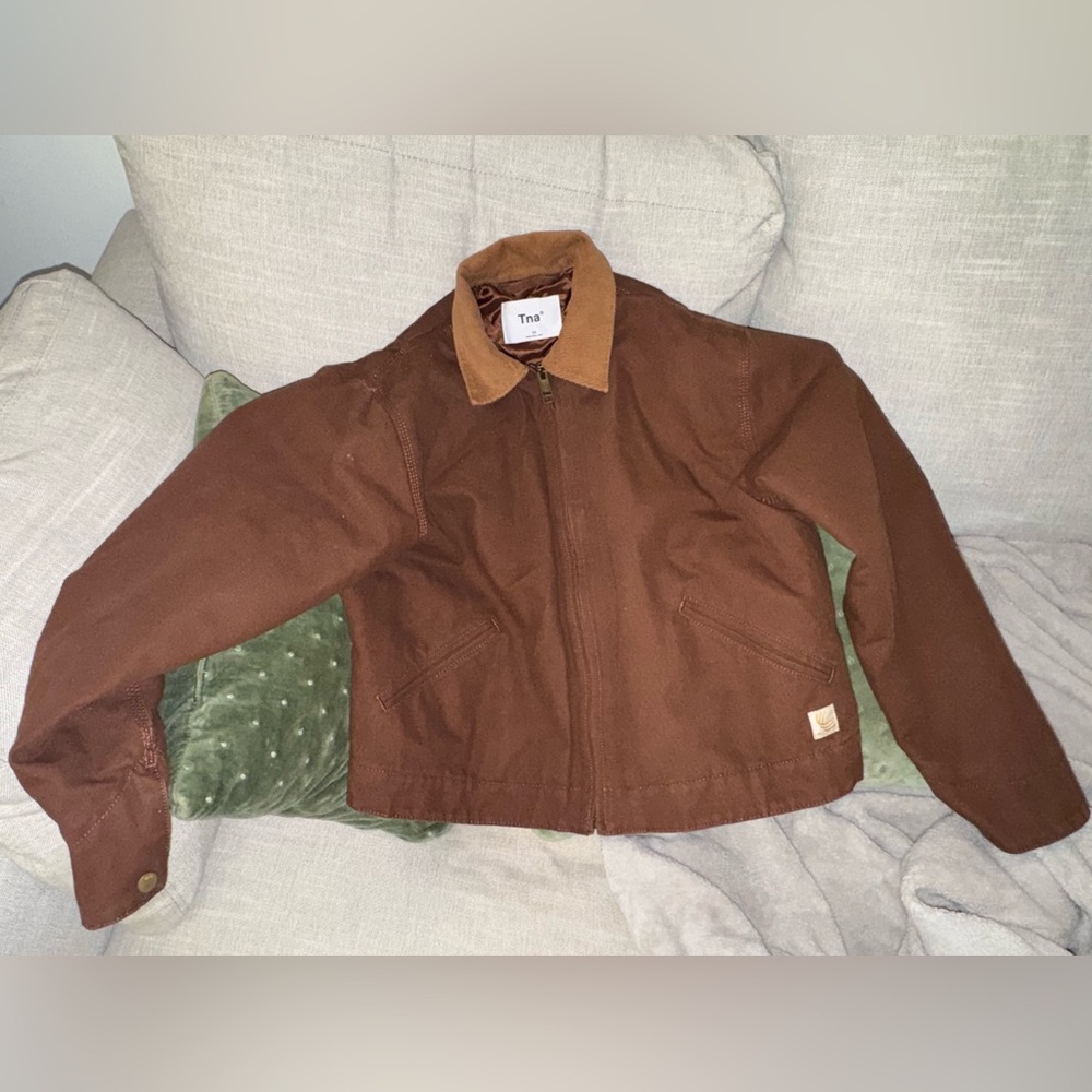 TNA Chocolate Brown Lightweight Jacket